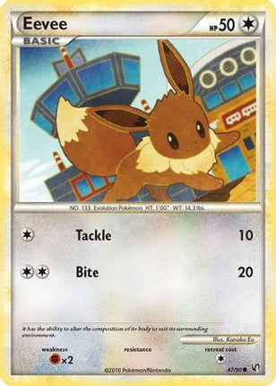 Eevee (47) - 47/106 [Undaunted] Reverse Holofoil
