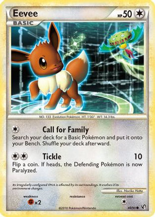 Eevee (48) - 48/106 [Undaunted] Reverse Holofoil