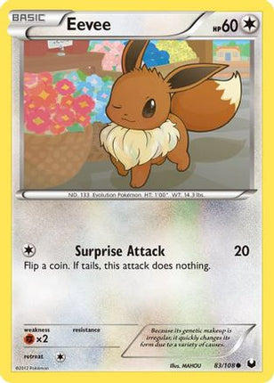 Eevee (83) - 83/99 [Dark Explorers]