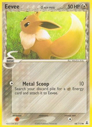 Eevee - 068/113 [Delta Species] Reverse Holofoil