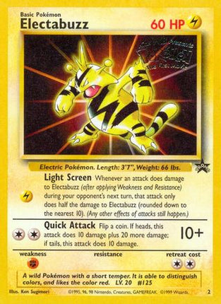 Electabuzz (Movie Promo) - 2/null [WoTC Promo]