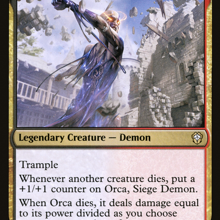 Orca, Siege Demon [Dominaria United Commander] Foil