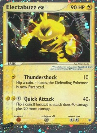 Electabuzz ex - 97/109 [Ruby and Sapphire] Holofoil