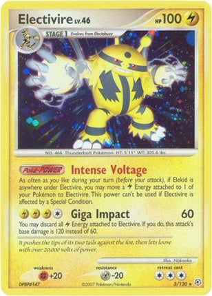 Electivire - 3/130 [Diamond and Pearl] Holofoil
