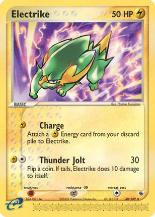 Electrike - 30/109 [Ruby and Sapphire] Reverse Holofoil