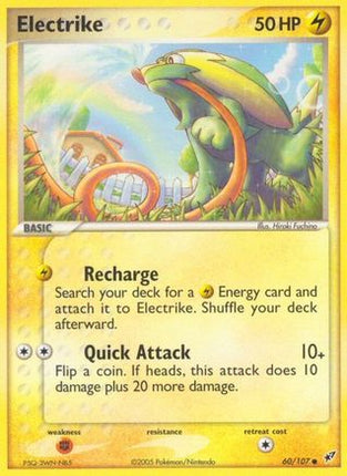 Electrike - 060/107 [Deoxys] Reverse Holofoil