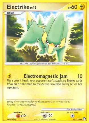 Electrike - 81/null [Mysterious Treasures] Reverse Holofoil