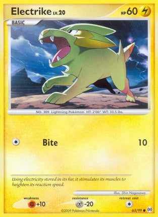 Electrike (63) - 63/106 [Arceus]