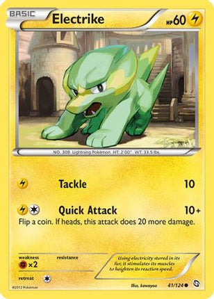 Electrike (41) - 41/124 [Dragons Exalted] Reverse Holofoil