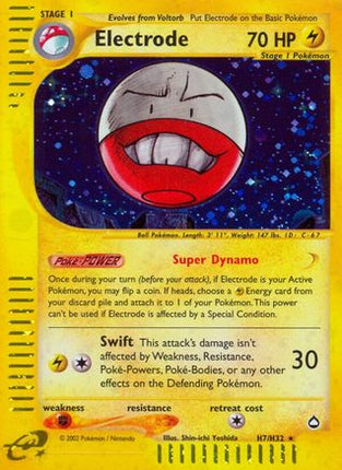 Electrode (H7) - H7/null [Aquapolis] Holofoil