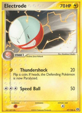 Electrode - 27/107 [Emerald] Reverse Holofoil