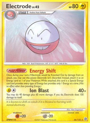 Electrode - 26/132 [Secret Wonders] Reverse Holofoil