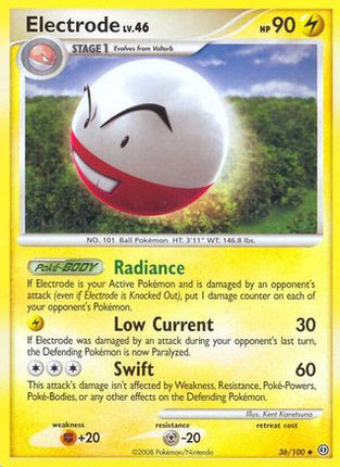 Electrode (36) - 36/106 [Stormfront] Reverse Holofoil