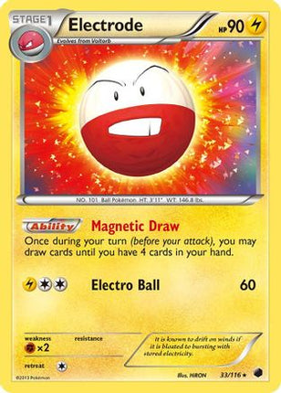 Electrode - 33/106 [Plasma Freeze] Reverse Holofoil