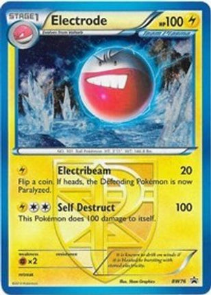 Electrode (Team Plasma) - BW76 - null/null [Black and White Promos] Holofoil