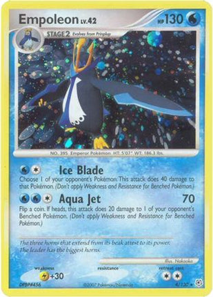 Empoleon - 4/130 [Diamond and Pearl] Reverse Holofoil
