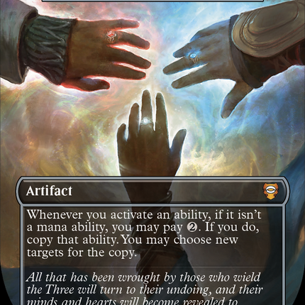 Rings of Brighthearth (Borderless) [Tales of Middle-earth Commander] Surge Foil