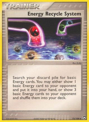 Energy Recycle System - 73/null [Power Keepers] Reverse Holofoil