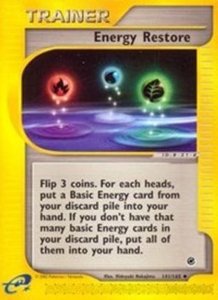 Energy Restore - 141/165 [Expedition] Reverse Holofoil