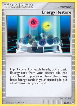 Energy Restore - 86/106 [Arceus] Reverse Holofoil