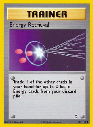 Energy Retrieval - 107/110 [Legendary Collection] Reverse Holofoil