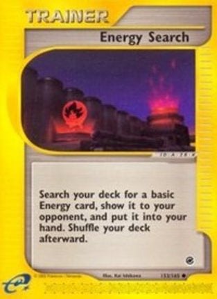 Energy Search - 153/165 [Expedition] Reverse Holofoil