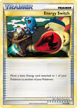 Energy Switch - 91/106 [HeartGold SoulSilver] Reverse Holofoil