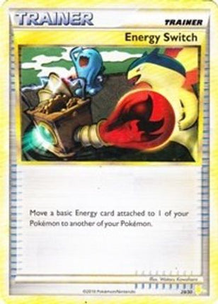 Energy Switch (Raichu) 29- HGSS Trainer Kit Gyarados & Raichu