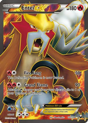 Entei EX (103 Full Art) - 103/99 [Dark Explorers] Holofoil