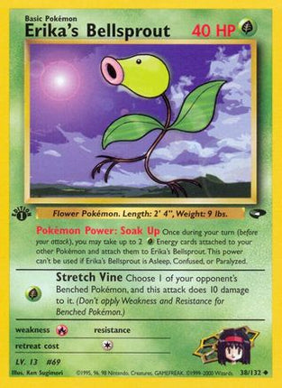 Erika's Bellsprout - 38/132 [Gym Challenge] Unlimited
