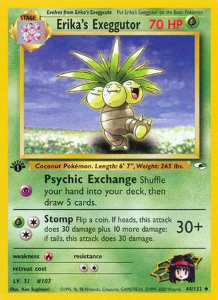 Erika's Exeggutor - 44/132 [Gym Heroes] Unlimited