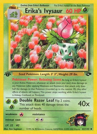 Erika's Ivysaur - 41/132 [Gym Challenge] 1st Edition