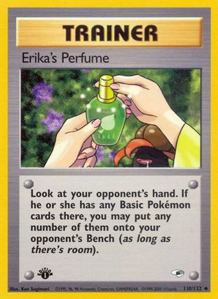 Erika's Perfume - 110/132 [Gym Heroes] 1st Edition