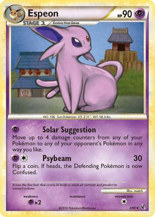 Espeon - 2/106 [Undaunted] Reverse Holofoil