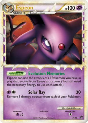 Espeon (Prime) - 81/106 [Undaunted] Holofoil