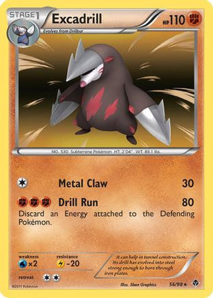 Excadrill (56) - 56/98 [Emerging Powers] Holofoil