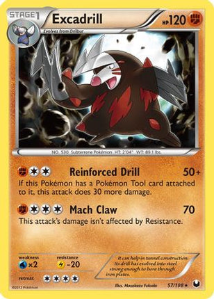 Excadrill (57) - 57/99 [Dark Explorers] Reverse Holofoil