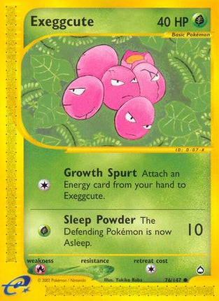 Exeggcute (76) - 76/147 [Aquapolis]