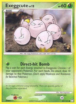 Exeggcute - 82/null [Mysterious Treasures] Reverse Holofoil