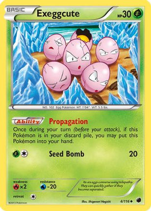 Exeggcute - 4/106 [Plasma Freeze]