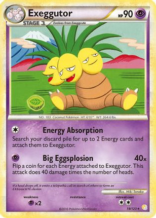 Exeggutor - 18/106 [HeartGold SoulSilver] Reverse Holofoil