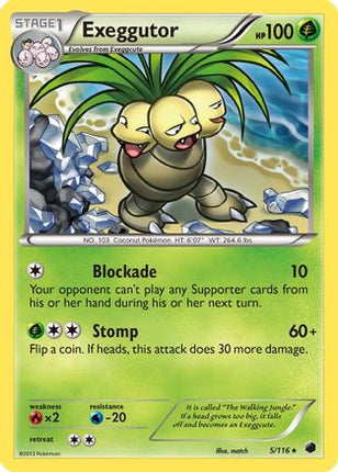 Exeggutor - 5/106 [Plasma Freeze]
