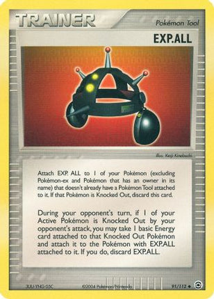 EXP.ALL - 91/112 [FireRed & LeafGreen] Reverse Holofoil