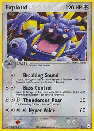 Exploud - 6/null [Hidden Legends] Reverse Holofoil