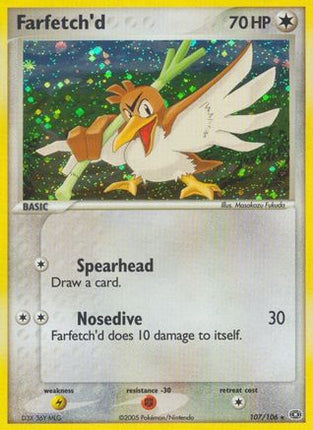 Farfetch'd (Secret Rare) - 107/107 [Emerald]