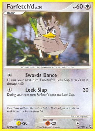 Farfetch'd - 49/132 [Secret Wonders] Reverse Holofoil
