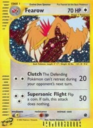 Fearow (11) - 11/165 [Expedition] Reverse Holofoil