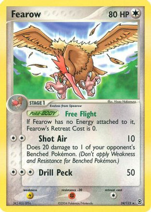 Fearow - 24/112 [FireRed & LeafGreen] Reverse Holofoil