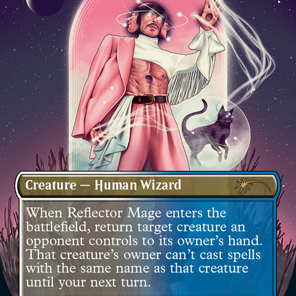 Reflector Mage (Borderless) [Secret Lair Drop]