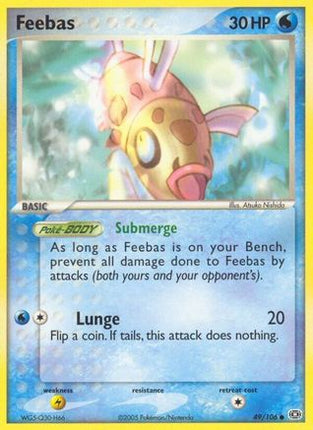 Feebas - 049/106 [Emerald] Reverse Holofoil